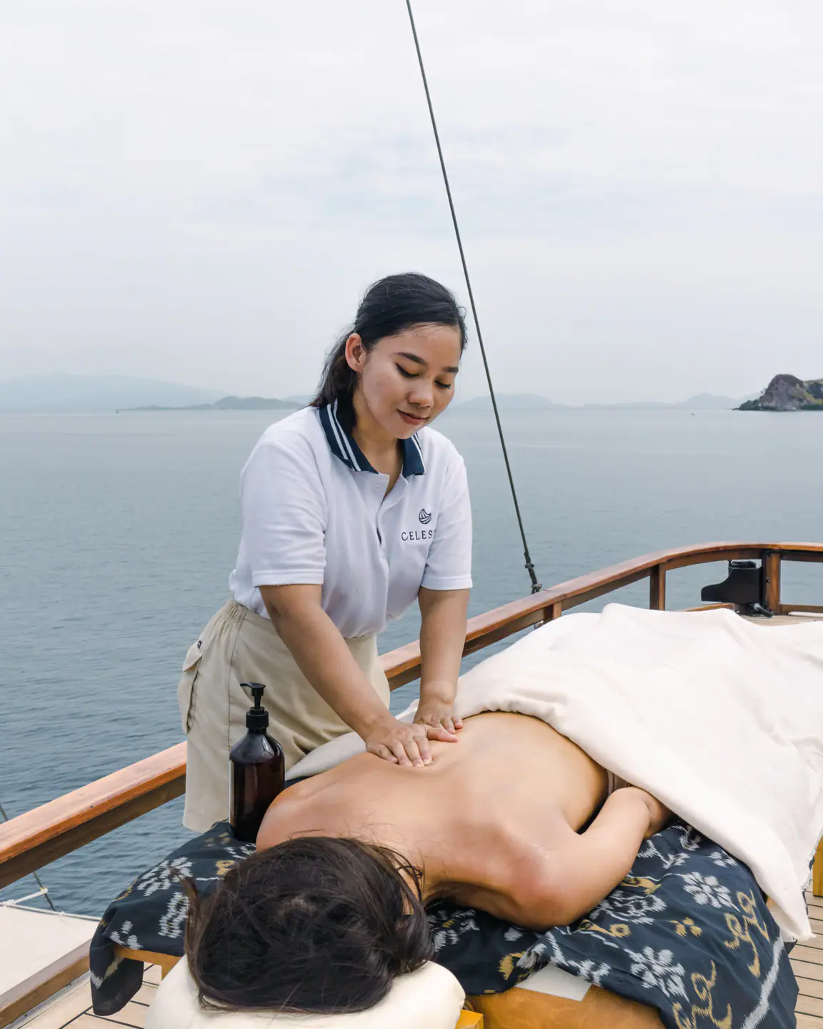 On-Deck Spa On-deck spa treatment