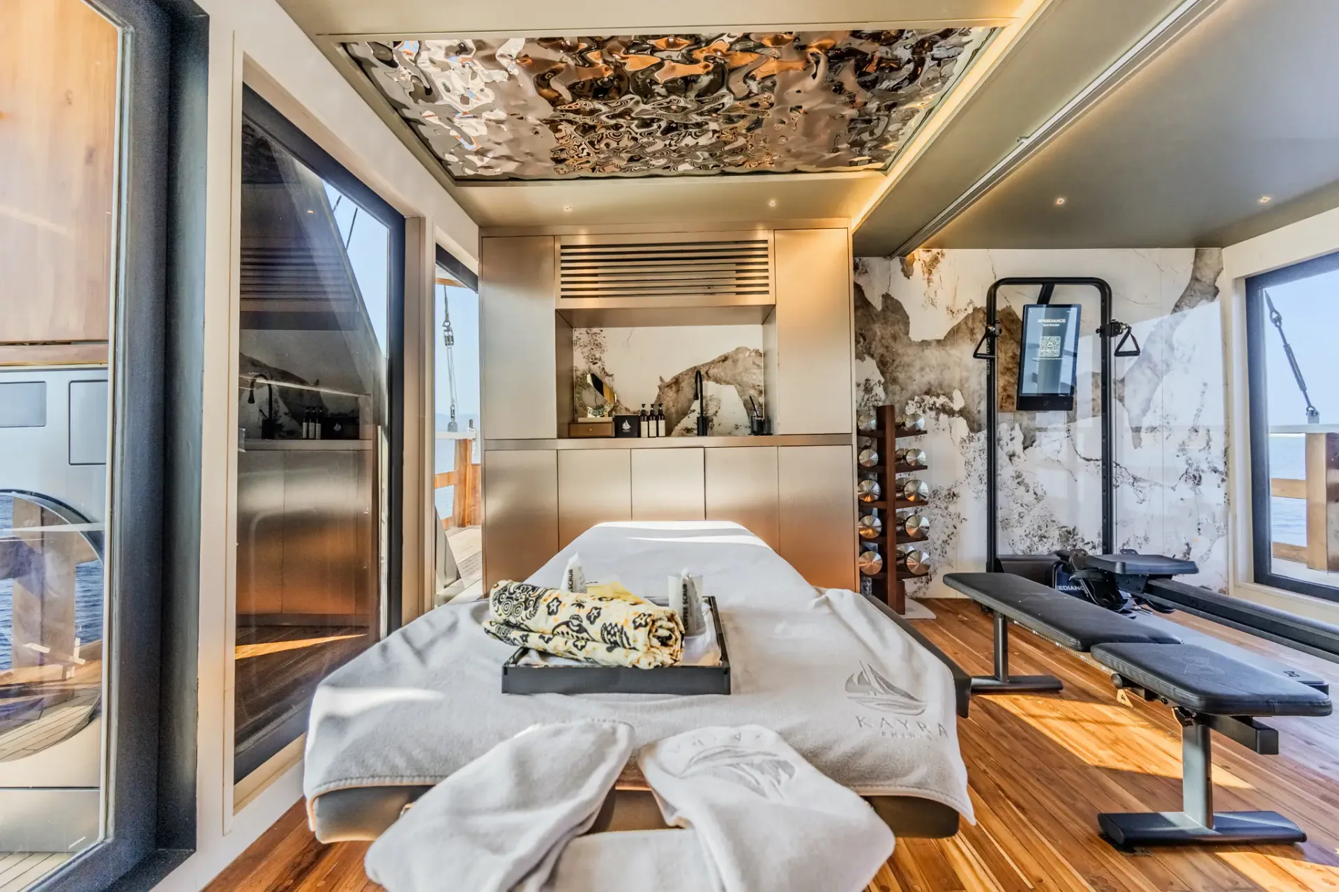 Wellness Retreat Luxury spa and massage room